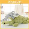 Plush Toy Crocodile Oversized Doll Cute Cartoon Sleeping Pillow Bed Girl Gift