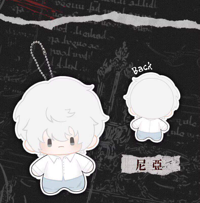 New Death Plushie Series Blind Box 13cm Cute Cartoon Character Backpack Keychain Decoration Girl's Birthday Gift