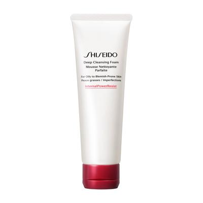 SHISEIDO Skincare Deep Cleansing Foam 125g Facial Cleanser Soap Foam Refreshing Green Floral Scent Pore Refining Shiseido &