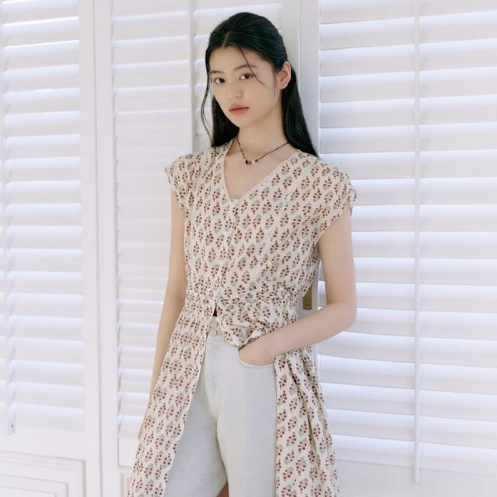 ThurSday ISland Women S Flower V Neck Smocking dreSS T264mop271w
