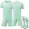 2026 FIFA World Cup France Away Sport Training Jersey Set with Socks Teens Kids Adults Football Kits