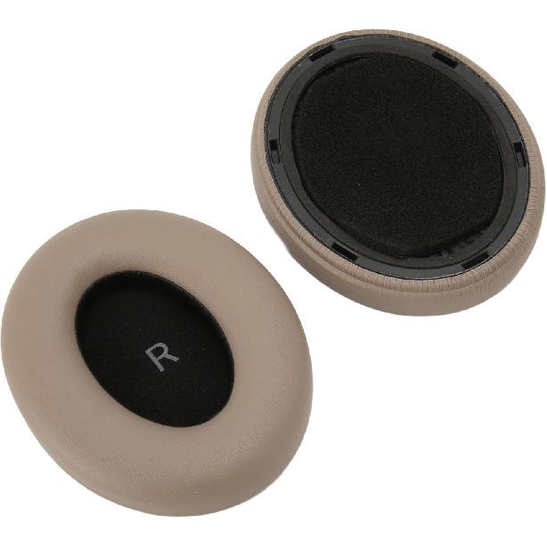 Амбушюры Restokki для беспроводных наушников Sennheiser Momentum 4 Quiet Comfort 35, мягкие амбушюры из протеиновой кожи, сменные амбушюры