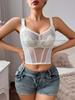 Plus Size Slimming Full Cup Bra & Shapewear Bodysuit with Nine Hook Rows for Breast Reduction
