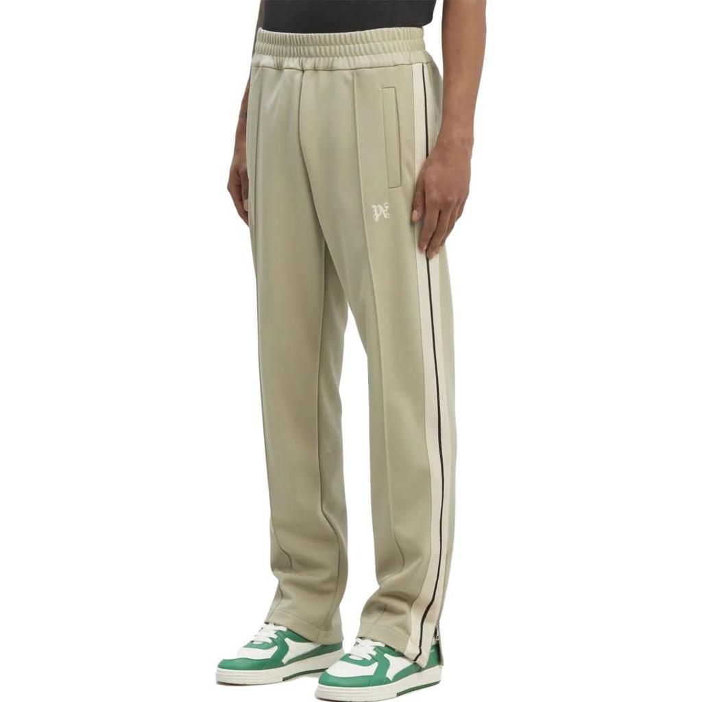 Palm Angels monogram-embroidered striped track pants PMCJ020E23FAB0010703