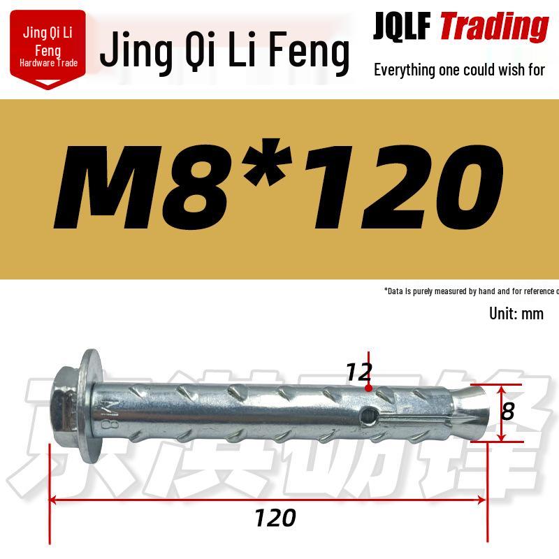 Hexagonal Internal Expansion Anchor for Hollow Foam Bricks - Fish Scale Wall Bolt