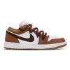 Jordan Air Jordan 1 Mocha Film Abrasion Resistant Low Top Vintage Basketball Shoes Unisex White Brown DC0774-202(Team864-)