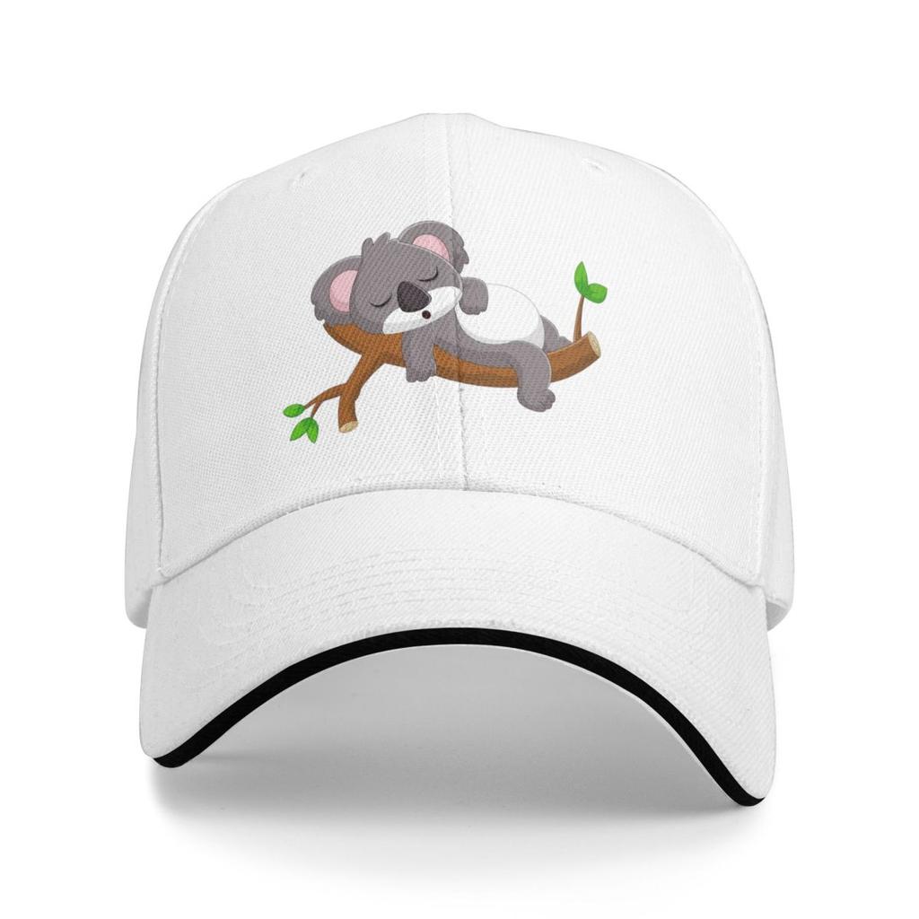 Unisex Baseball Hats Cartoon Koala Is Sleep Outdoor Streetwear Summer Sports Baseball Caps Hip Hop Cap Casquette Hats