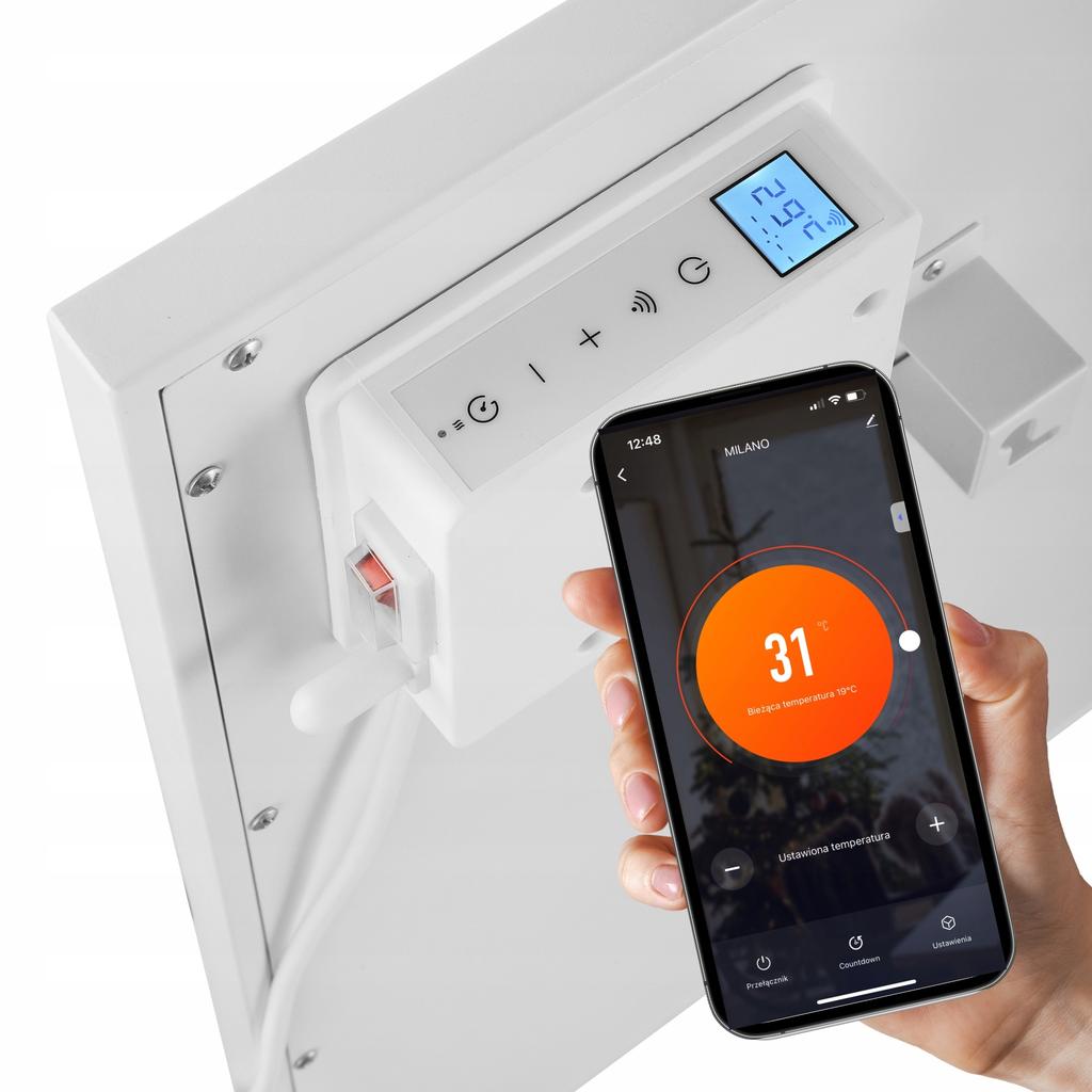 Infrared Heater Ir Milano 350W + Wifi + Legs