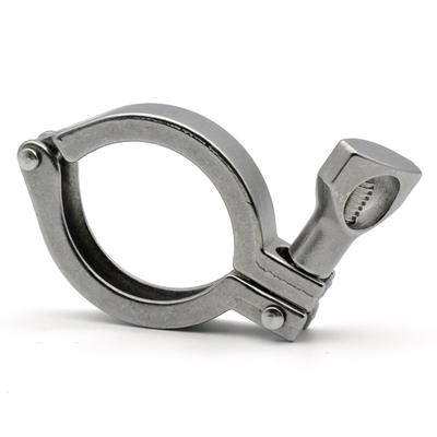 Zacisk trójzaciskowy sanitarny 1,5"-4", Stal nierdzewna SS304, Zacisk koniczynkowy, Pierścień sanitarny, Złączki, Akcesoria.