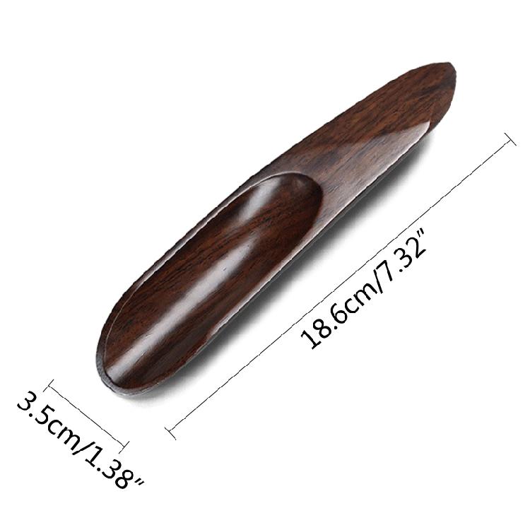 Kung Fu čajová lopatka Čajová svorka Ceremonie Čajové doplňky Přírodní dřevěný materiál