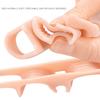 1Pair Silicone Gel Thumb Corrector Bunion Foot Toe Hallux Valgus Protector Separator Finger Straightener Adjuster Foot Care Tool