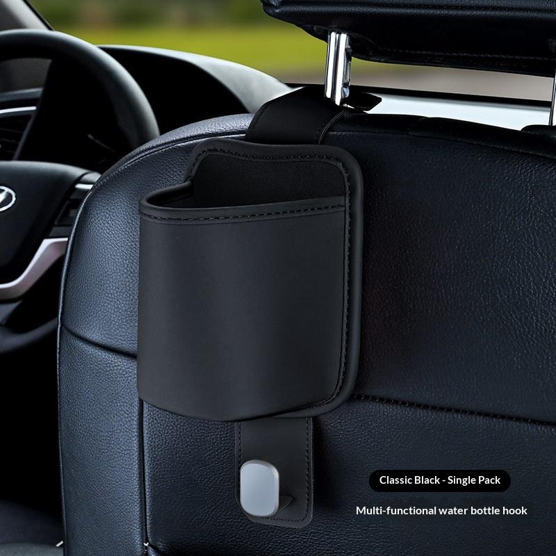 Car Seat Back Cup Holder Hook Rear Seat Hanging Drink Holder Organizer Box Universal Water Cup Box Storage Rack Pocket