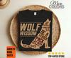 Howling Wolf Art Solo Lone Wisdom Inspirational Motivational Wolves Shirt, Wolf Lover Gifts, Hipster Wolf Spirit Vintage Animal T-Shirts,
