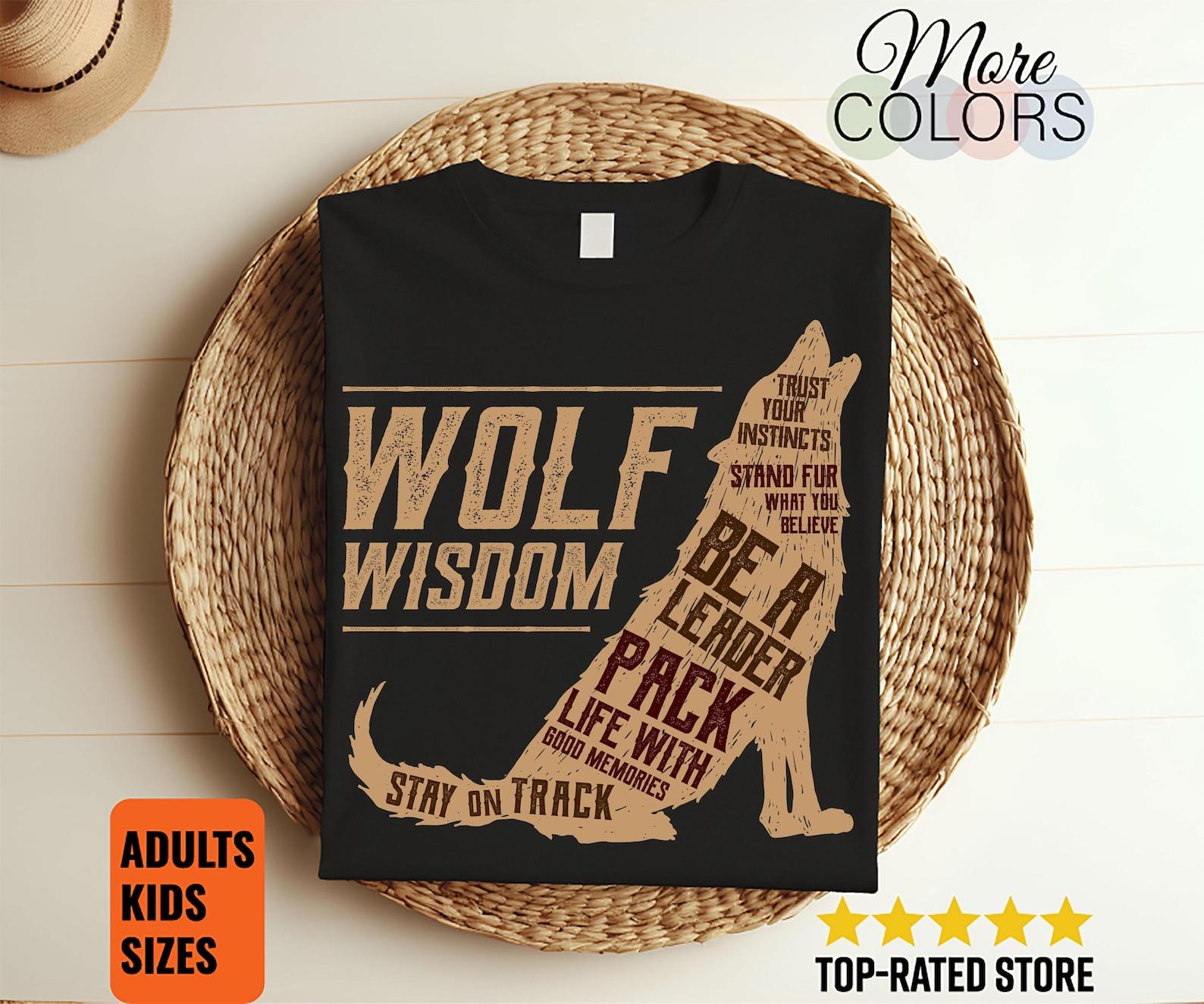 Howling Wolf Art Solo Lone Wisdom Inspirational Motivational Wolves Shirt, Wolf Lover Gifts, Hipster Wolf Spirit Vintage Animal T-Shirts, 120