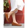 Shoetopia Women'S Loafers Tan, 4 Uk