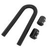 Kit Tubo Flessibile per Radiatore in Acciaio Inossidabile da 36 Pollici Con Fascette in Billetto Universale Flessibile per Radiatore