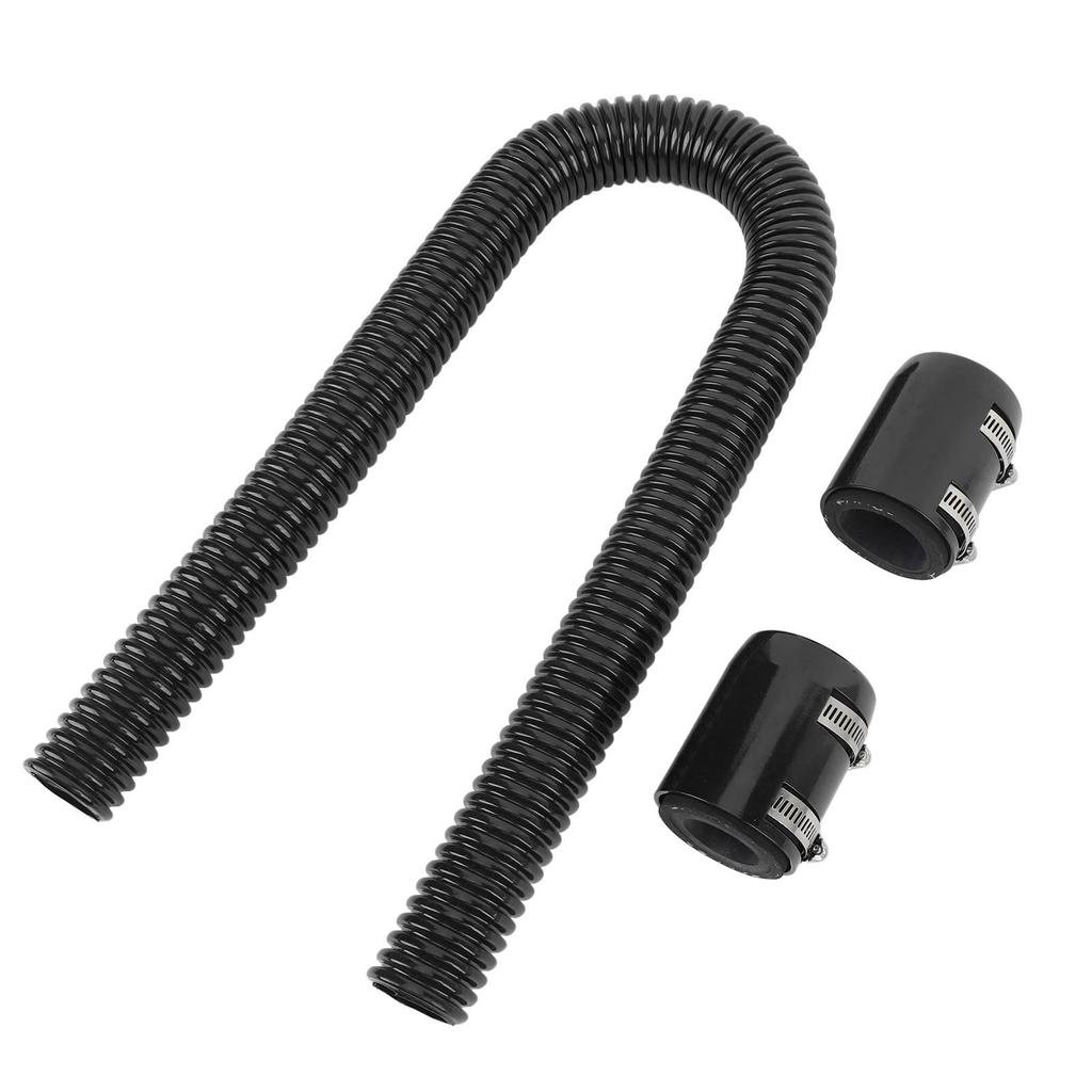 Kit Tubo Flessibile per Radiatore in Acciaio Inossidabile da 36 Pollici Con Fascette in Billetto Universale Flessibile per Radiatore
