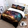 Magical Books Decor Set Soft Comfortable Duvet Cover Bedding Set Included 1*Duvet Cover & 2*Pillowcases, Gift