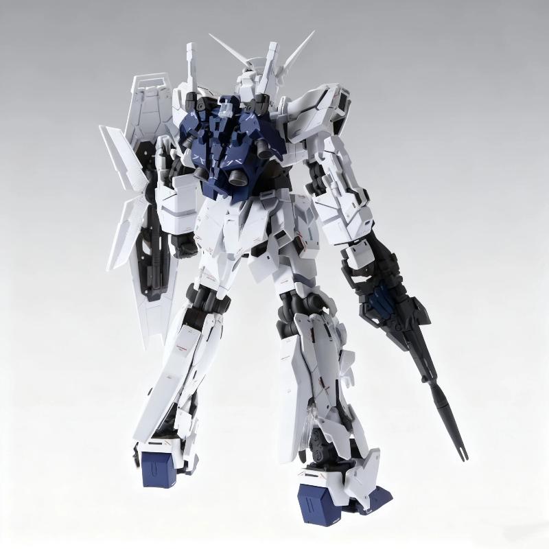 MGEX 1/100 Unicorn Triple Shield Ver Zonder Kooi Zonder Licht Montage Modelbouw Kit Actiefiguren Antenne Reparatie Editie Trendy Speelgoed Cadeau