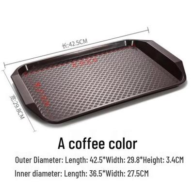 Rectangular Plastic Serving Tray