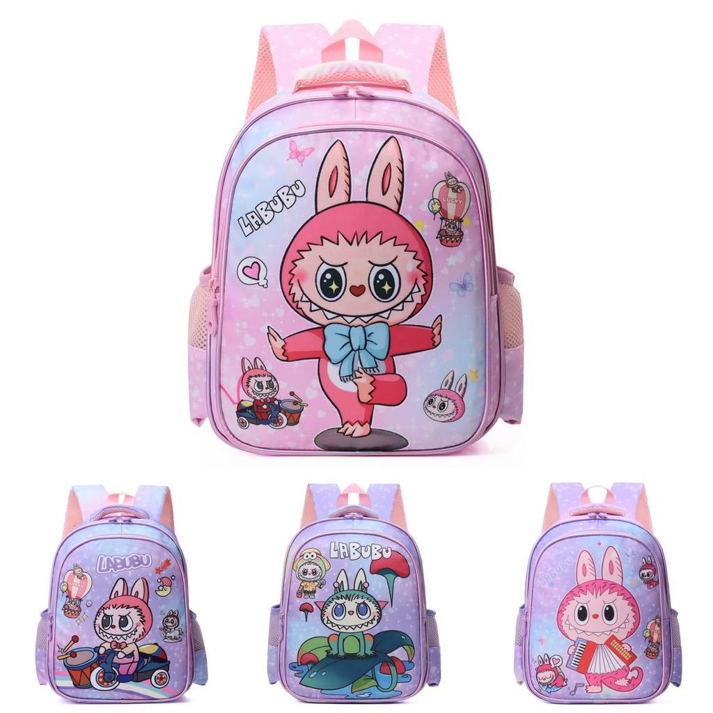 Spacious And Stylish Labubu Kids Backpack For Boys And Girls Perfect For School Use