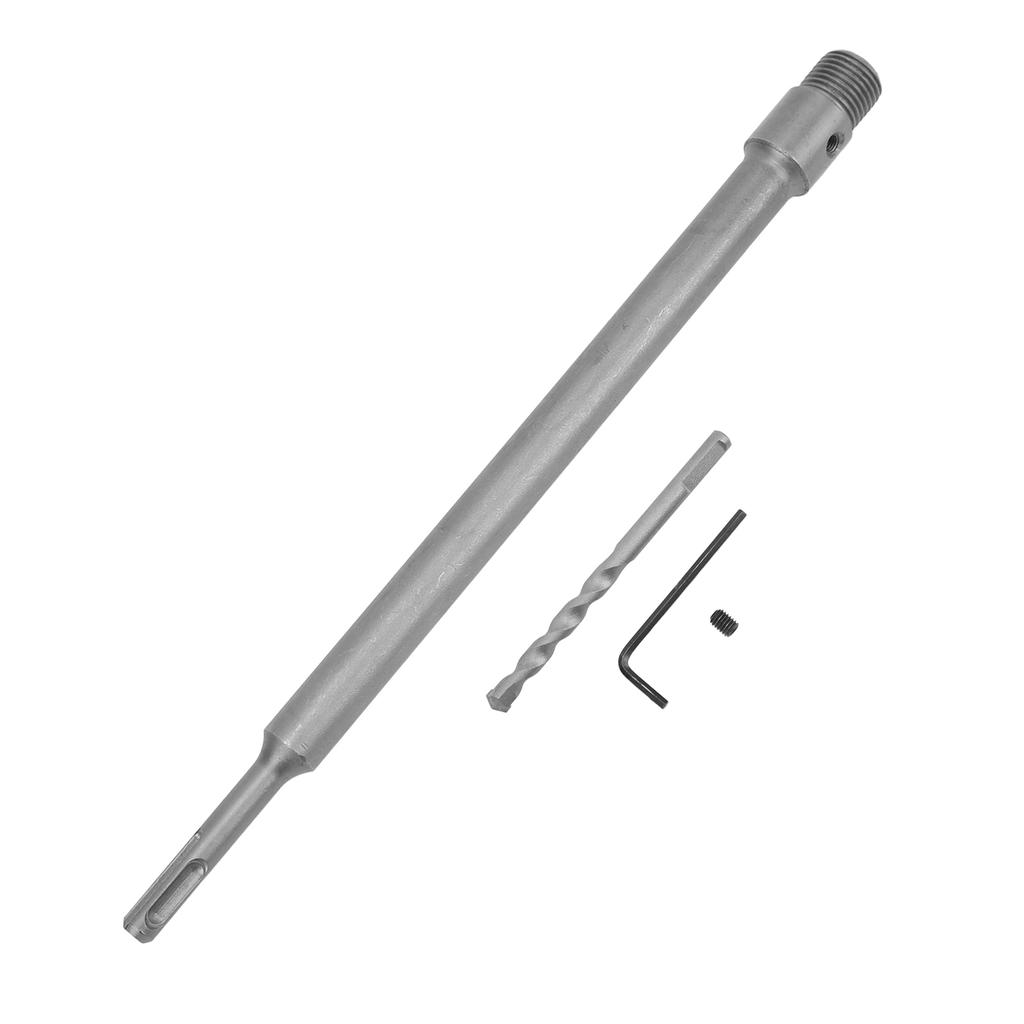 Electric Hollow Core Drill Bit Shank Round Hammer Hole Opener Adapter Connecting Rod 330mm