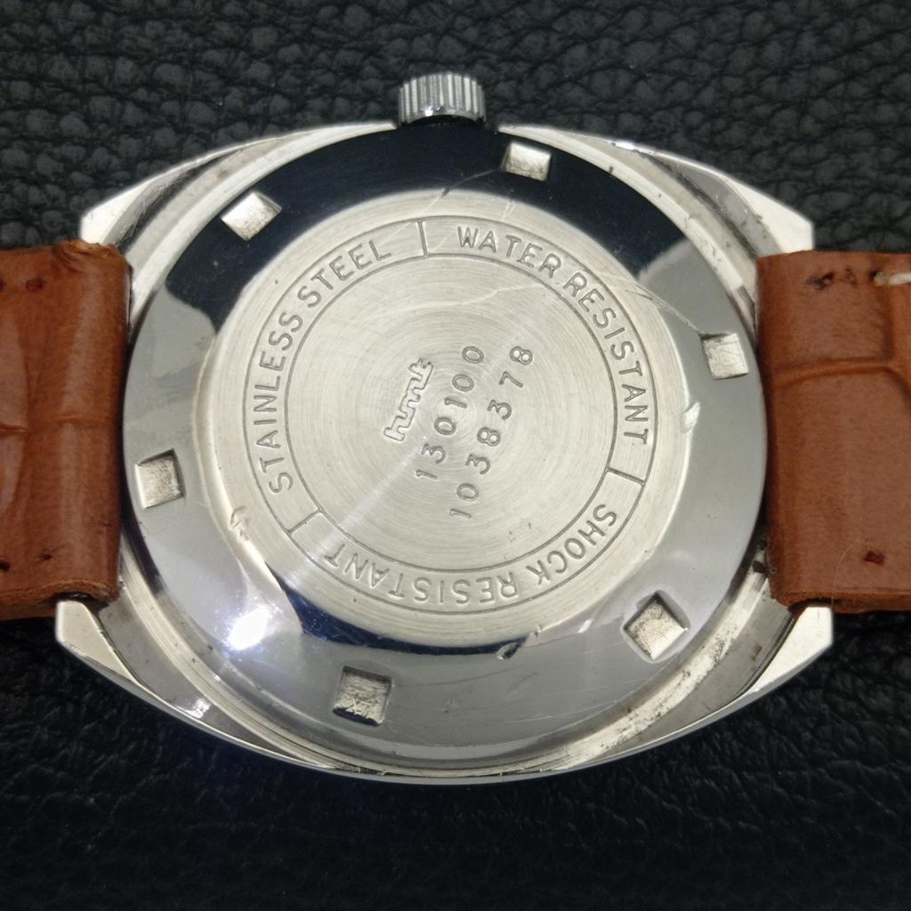 HMT APOORVA VINTAGE AUTOMATIC 6501 INDIAN MENS ORIGINAL DIAL WATCH a703293-1 R213a-a703293