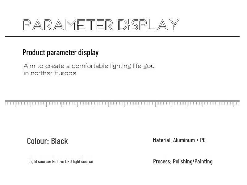 2025 Modern Minimalist Long Wall Lamp for Living Room, Bedroom, or Exhibition Hall