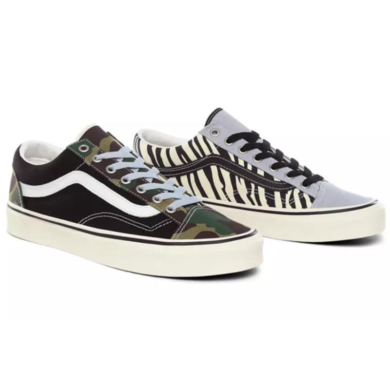 Vans Style 36 'Mismatch Zebra Camo' Vans VN0A3DZ3WS8