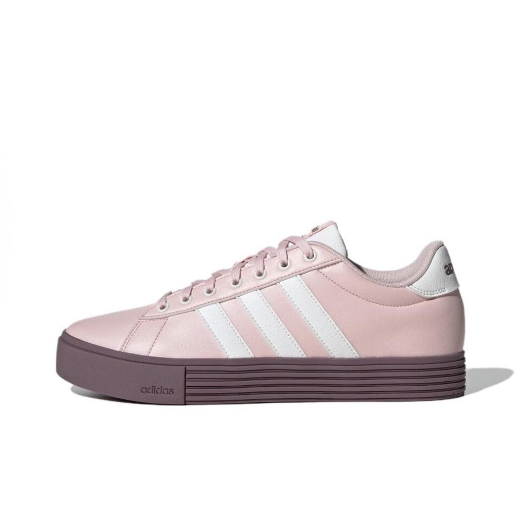 Adidas Daily 4.0 Silver Butterfly Abrasion Resistant Low top Skateboard Shoes Unisex Pink JR0080(tea641-)