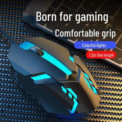 Colorful LED Gaming Mouse for e-Sports and Office
