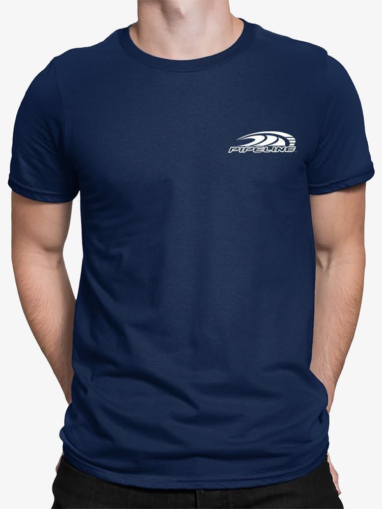 Pipeline Hawaii Surfing Is My Religion Graphic Tee Navy Tshirt Mens L