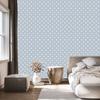 Heart Wallpaper Light Gray and White 50x1000