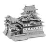 All-Metal Himeji Castle 3D DIY Stainless Steel Jigsaw Puzzle Toy