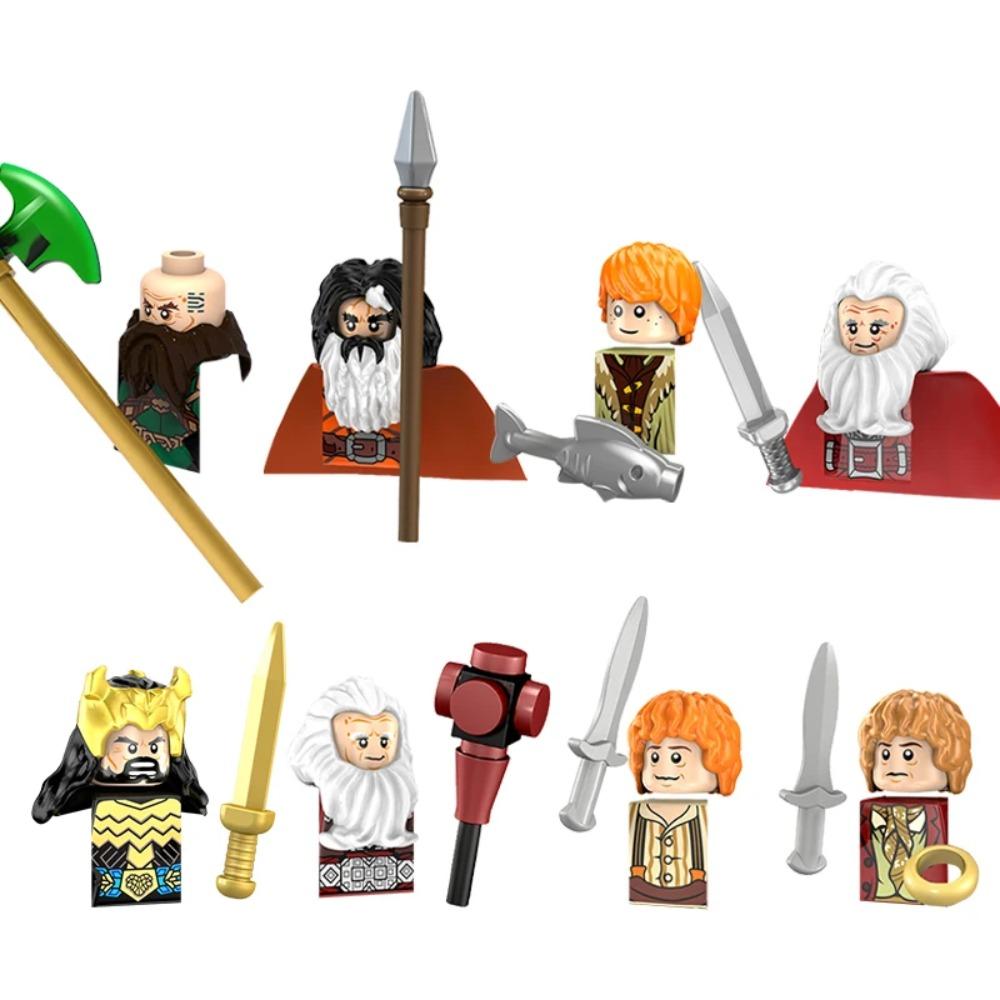 

Середньовічні фігурки Володаря Перснів Воїни Назгулів Вершник Кінь Лицарі Будівельні блоки Цеглинки Іграшки для дітей подарунки