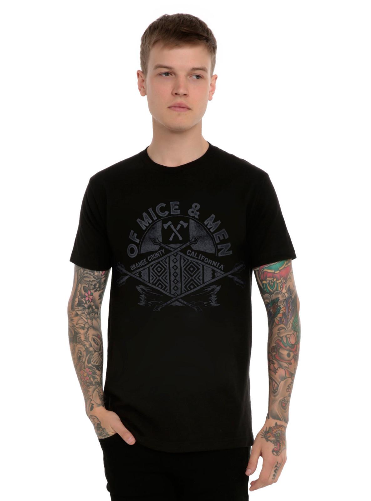 Of Mice & Men Arrows Logo T-Shirt, Medium S