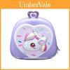 Zaino per Bambini Cartoon con Motivo Unicorno a Guscio d'Uovo 3D per Scuola e Scuola Materna