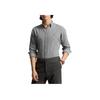 Polo Ralph Lauren Logo Embroidered Single-Breasted Long Sleeve Shirt Men Shirts Gray MNPOWOV16823869-020