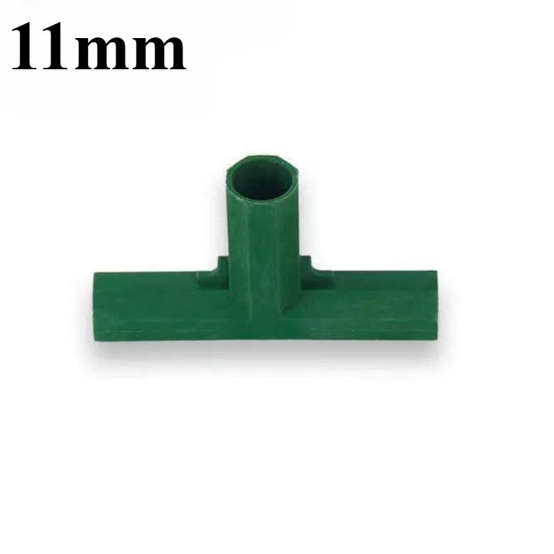 1/2/4PCS Gardening Plant Stakes Plastic Edging Corner Connection Accessories Greenhouse Plant Frame Connectors