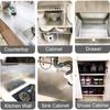 40x300cm Self Adhesive Oil-proof Wallpaper High Temperature Cabinet Contact Paper  Home Kitchen