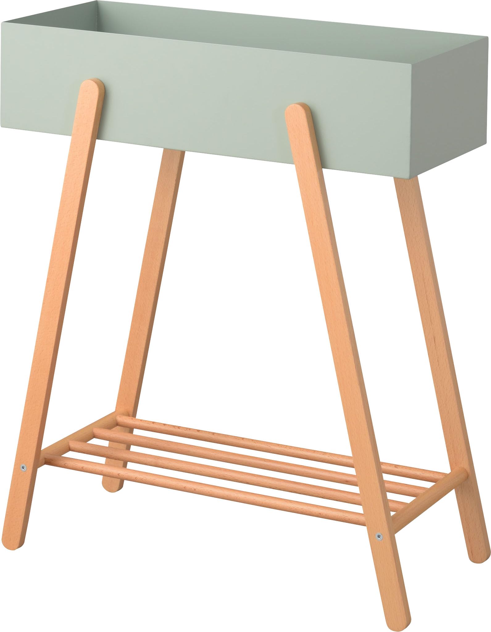 

AZUMAYA Подставка для растений Зеленая Ширина x Глубина 28 x Высота см PW-51GR 60.5 72.5 зелёный