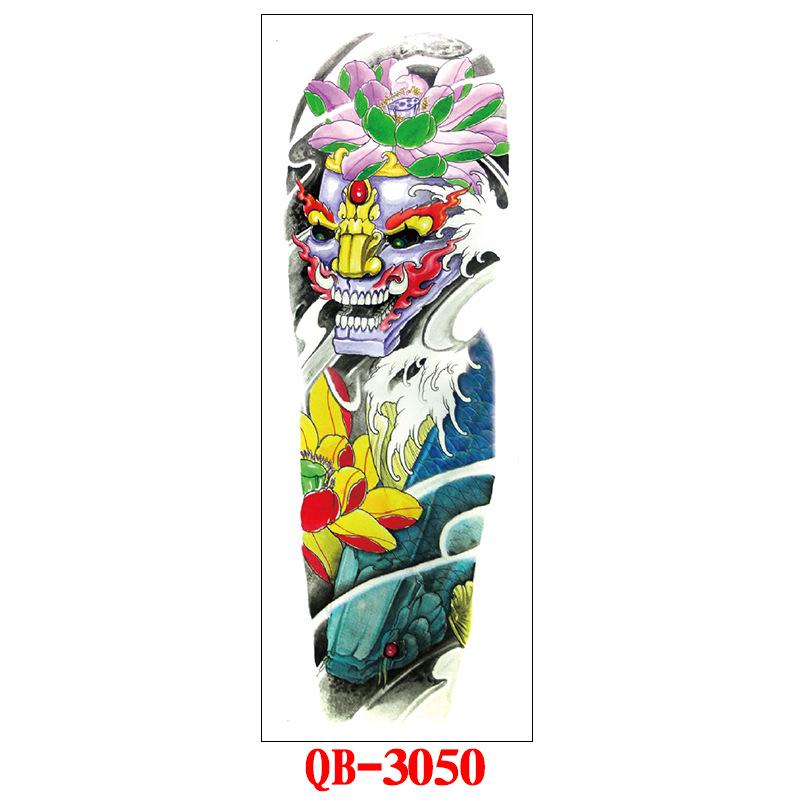 Full Arm Tattoo Sticker Full Arm, Full Arm Big Picture Tattoo Sticker, Flower Arm Tattoo Sticker Tattoo