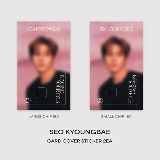 CLOSE YOUR EYES 1st Tour BEYOND YOUR EYES Card Cover Sticker