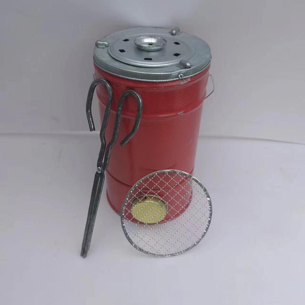 Compact Honeycomb Charcoal Stove for Household Heating and Boiling Water - Ideal for New Homes