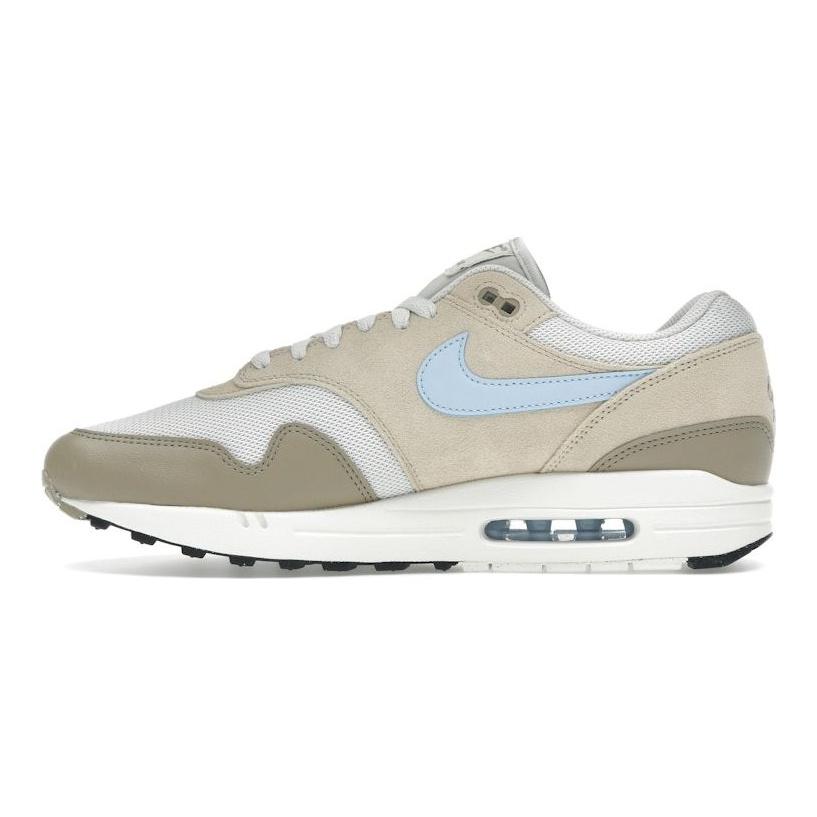 Nike Кросівки Air Max 1 Essential Light Bone Psychic Blue Унісекс Кремовий Sanddrift Хакі FZ5808-009