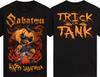 Sabaton Swiss Classic Band Print Unisex Unisex Short Sleeve Attack Of The Dead Unisex Tshirt Casual Cotton Street Y2k Overszied Tees