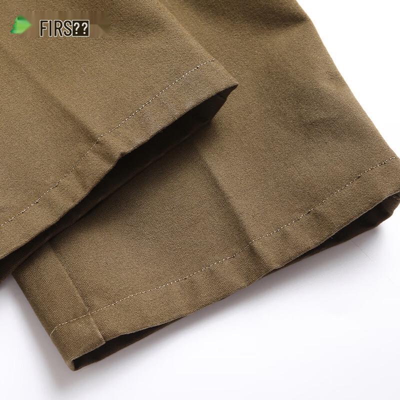 Shanshan Men's Long-Staple Cotton Business Casual Straight Trousers