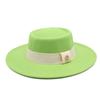 Hat Women'S Season Versatile Wool British Vintage French Celebrity Winter Felt Hat Hepburn Jazz Top Hat
