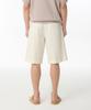 MUSINSA STANDARD Wide Bermuda Hidden Banding Half Slacks [Cream]