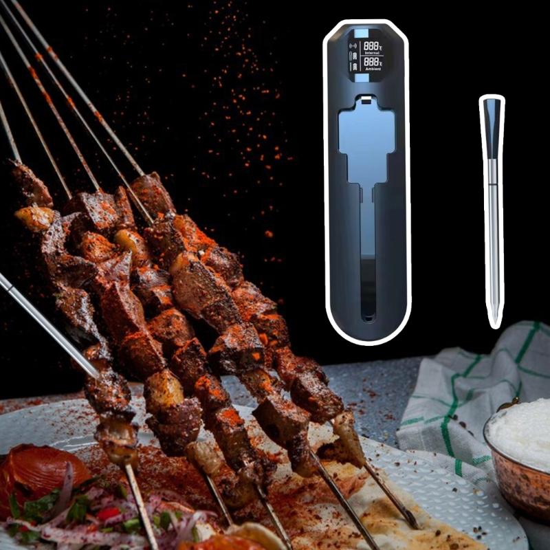 Intelligent Cooking Thermometers Meat Thermometers For BBQ Oven Grills Realtime Monitoring Via Devices